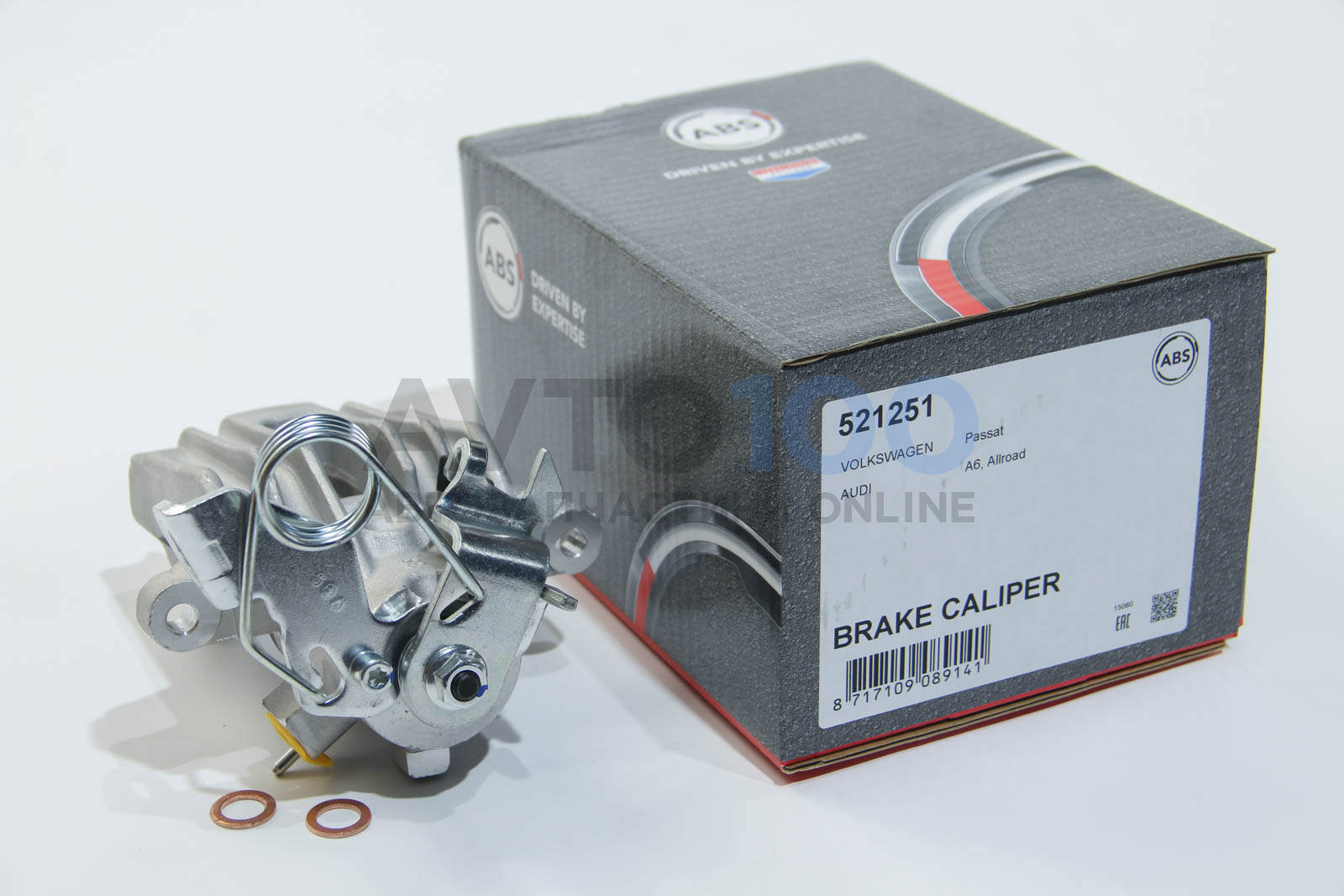 Гальмівний супорт задній a6/passat 96-05 03-(38mm) л.