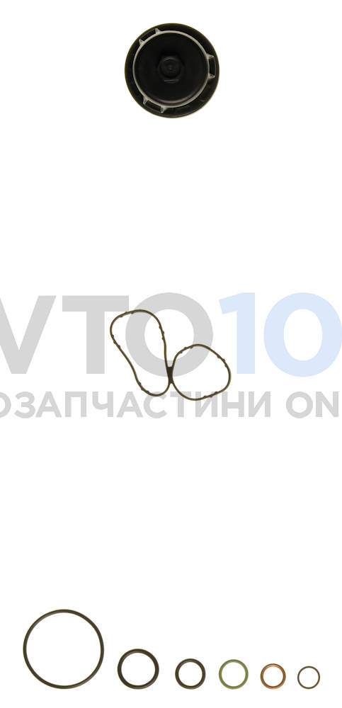 Комплект прокладок з різних матеріалів