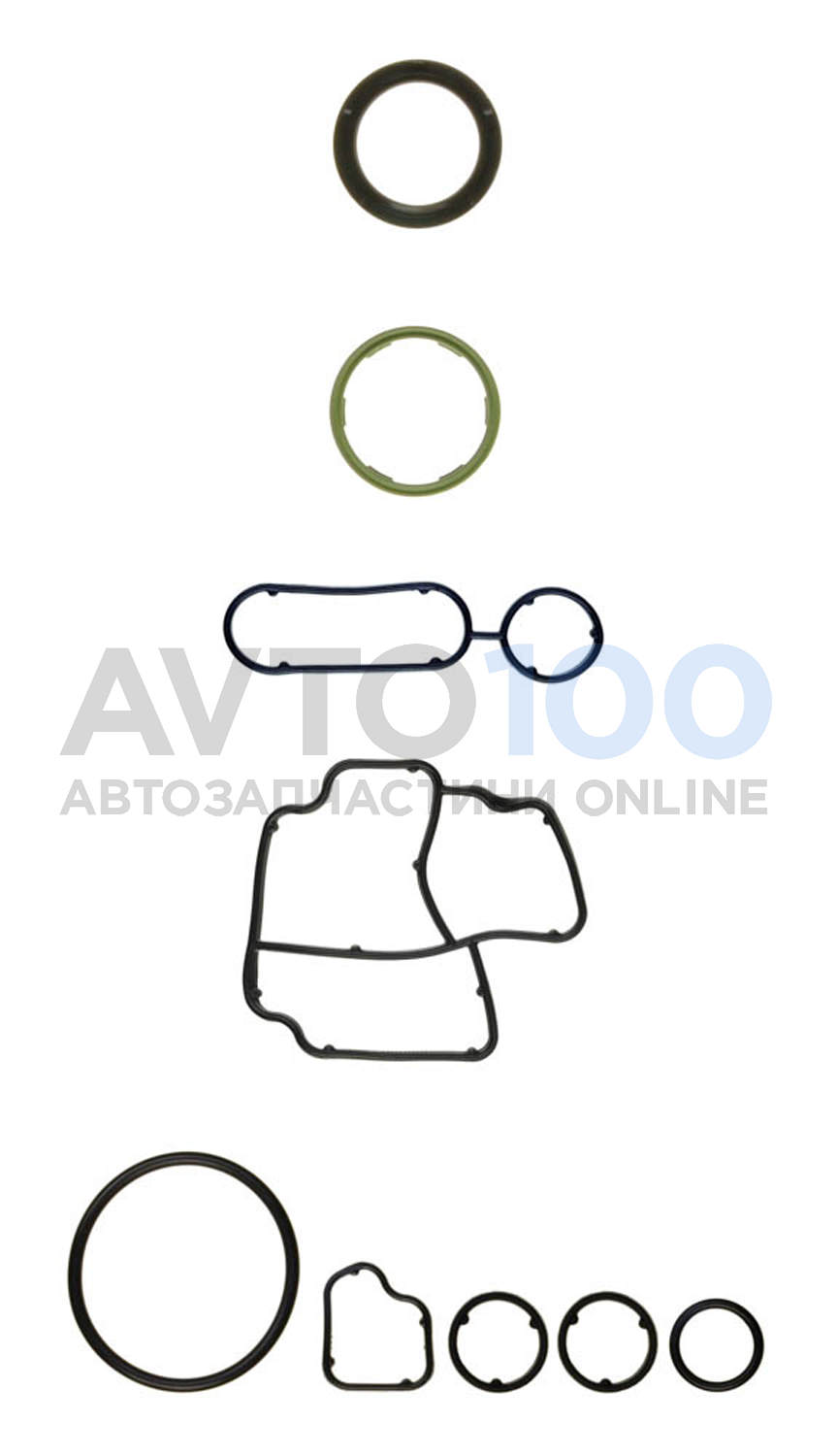 Комплект прокладок картера SKODA OCTAVIA II 1.6, 2.0d (54176000) Ajusa