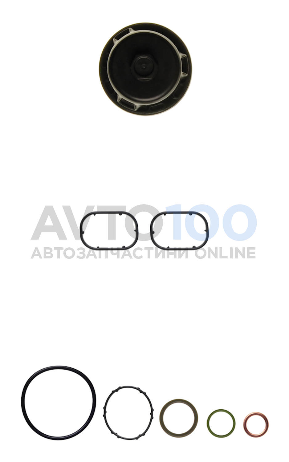 Комплект прокладок картера NISSAN QASHQAI / QASHQAI +2 I, X-TRAIL III 1.6d (54208800) Ajusa