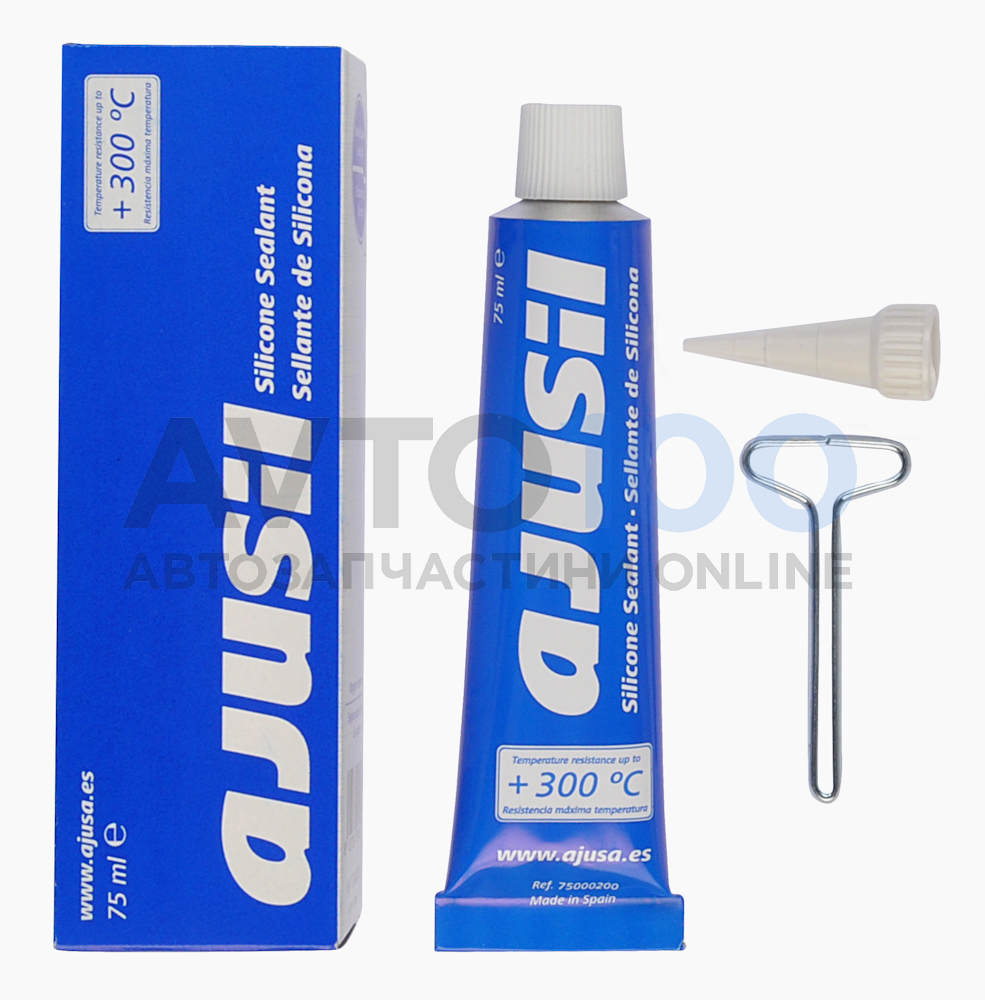 Герметик силиконовий AJUSIL 75 ml (-60 до +300 °С)