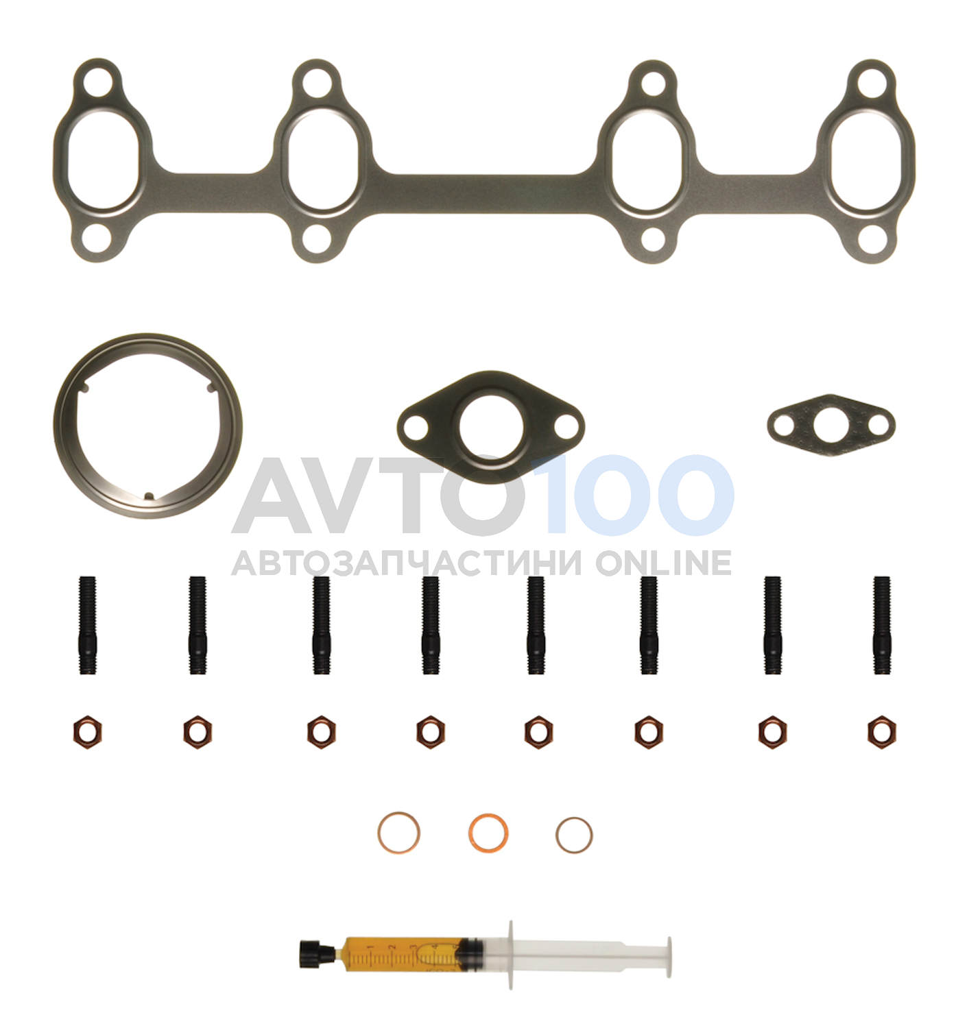 Комплект прокладок турбіни  VW Caddy III 04-15; AUDI A3 03-12; SKODA Octavia A5 04-13; SEAT Altea 04-09
