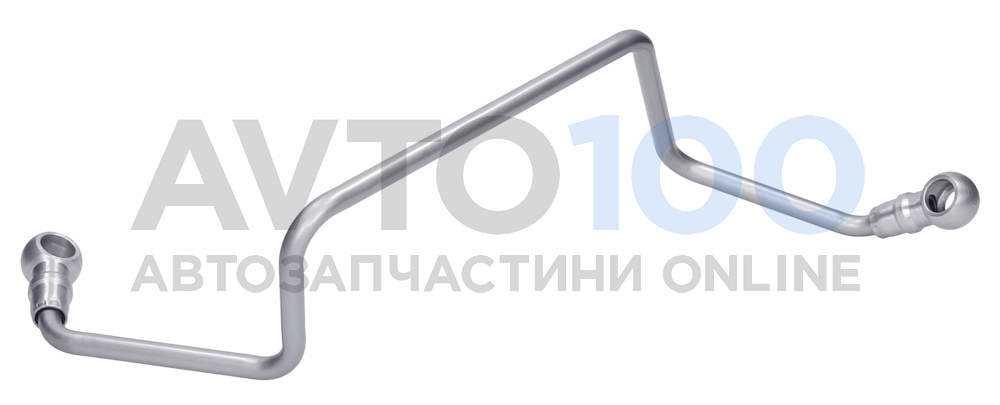 Трубка турбокомпрессора двз (чорний метал)