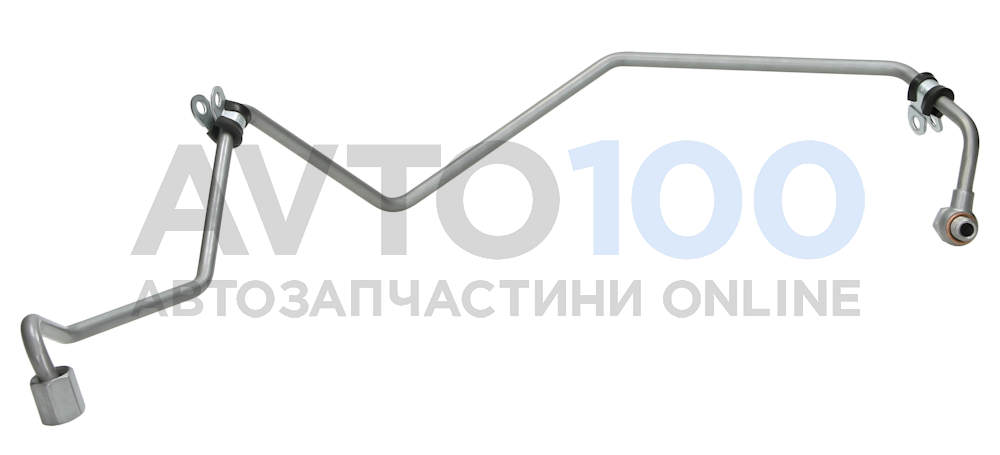 Трубка турбокомпрессора двз (чорний метал)