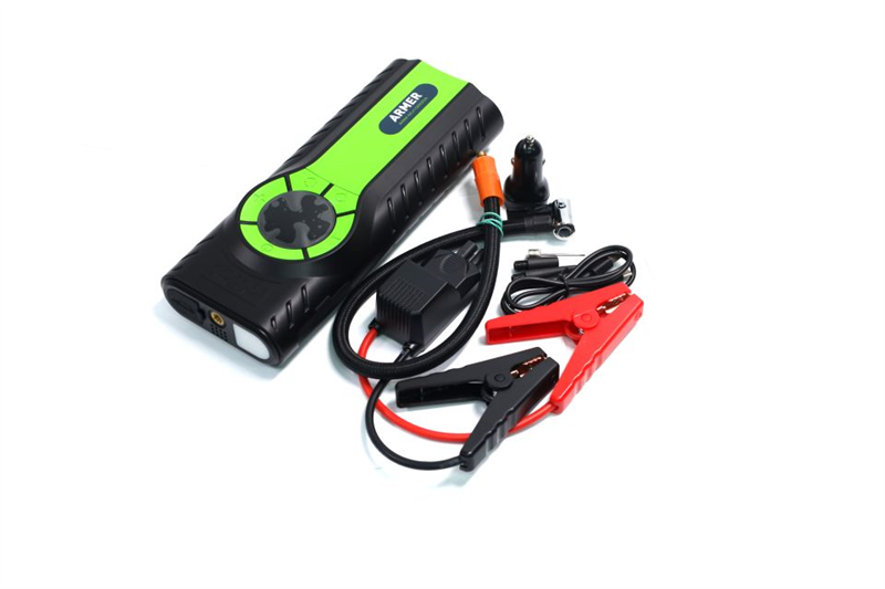 Пуско-зарядний пристрій автономний (power booster) з компресором, 10000 mAh, 500A, 12V 