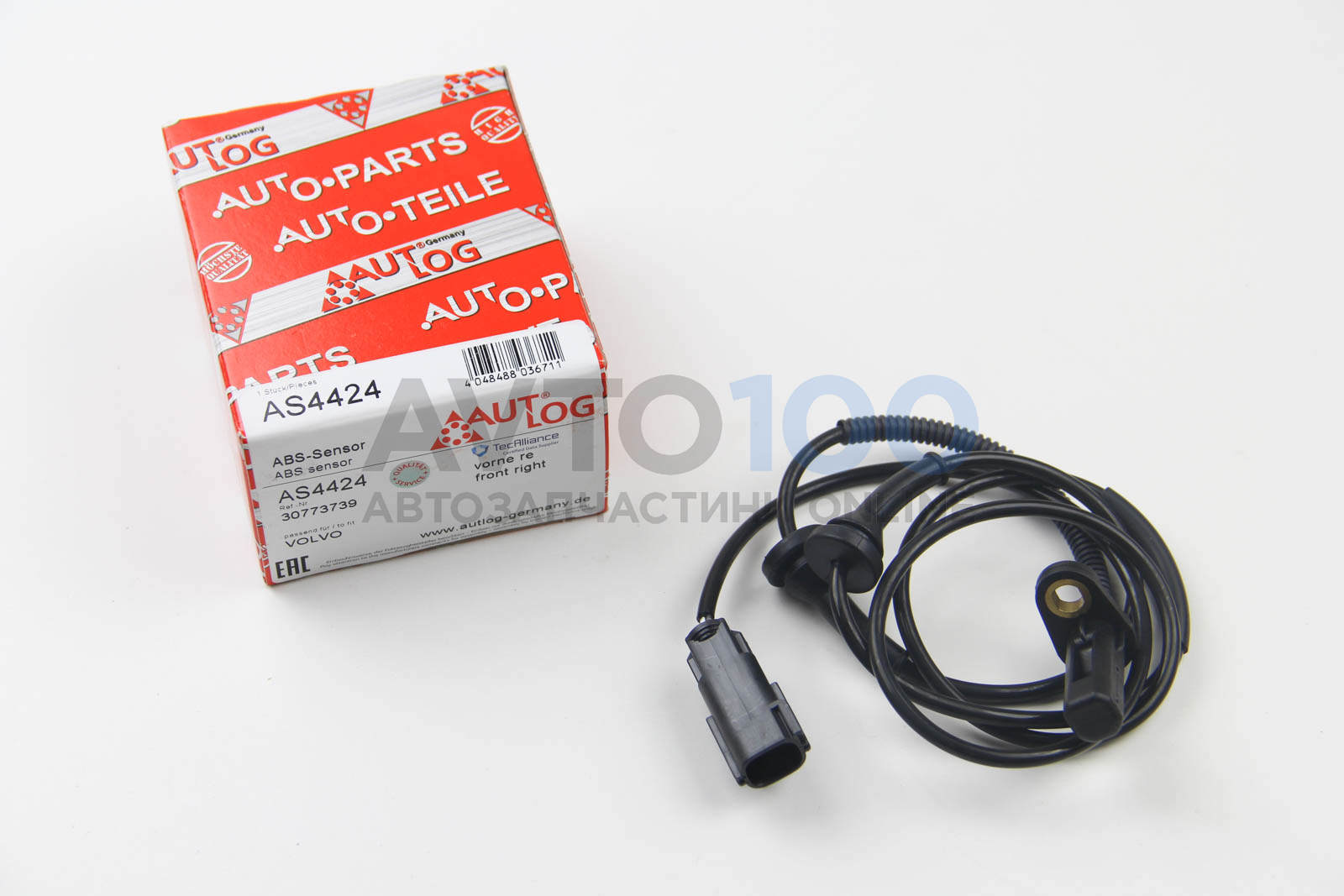 Датчик ABS Volvo XC90 02- передний Пр