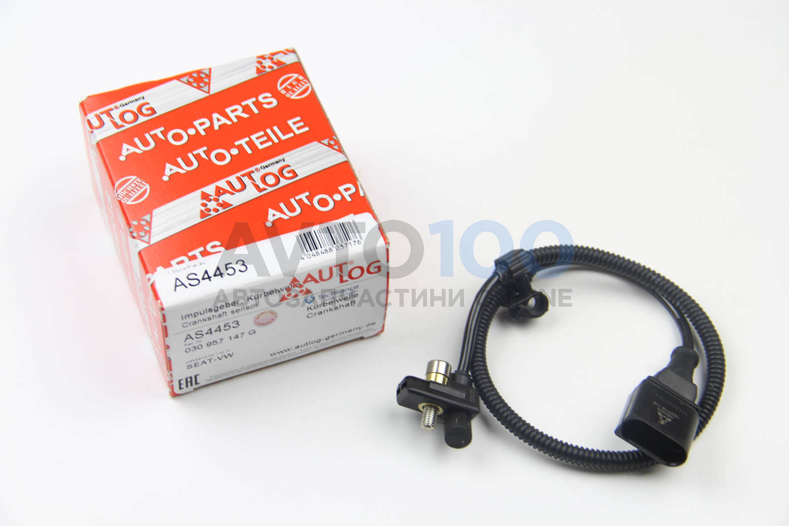 Датчик коленвала VW CADDY II,GOLF III,POLO,VENTO 1.0/1.4 91-