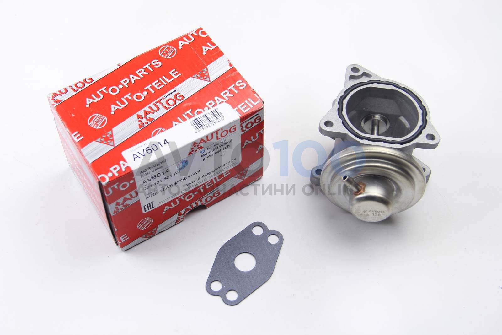 Клапан EGR Skoda OCTAVIA/VW GOLF IV/V, PASSAT, TOURAN 1.2D/1.9D/2.0D 98-