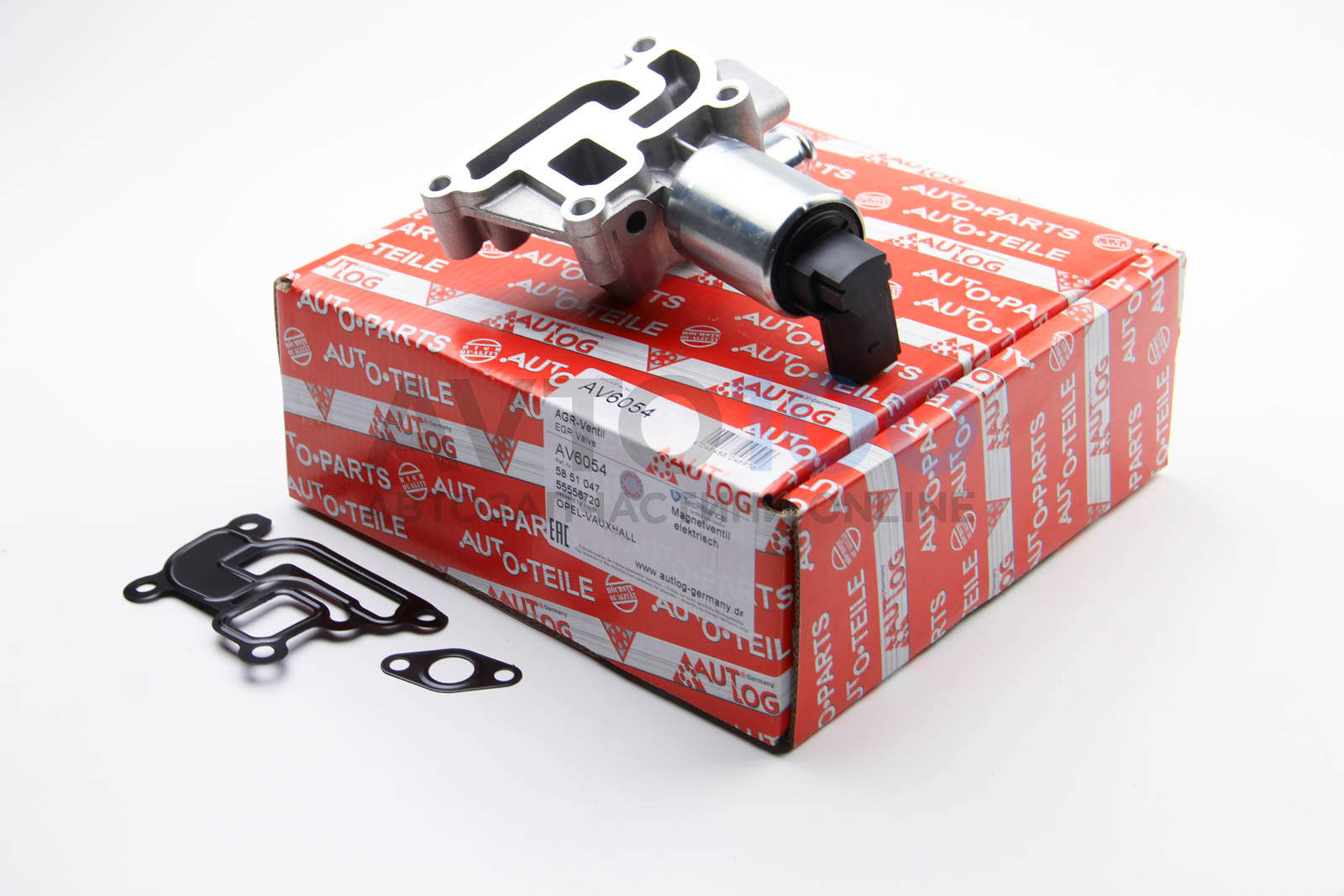 Клапан EGR Opel ASTRA G/H/H GTC, CORSA C/D, MERIVA 1.0-1.4LPG 03-