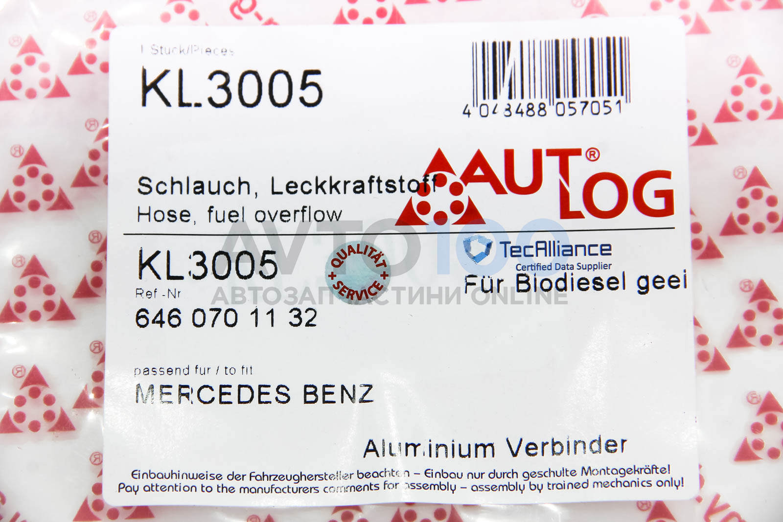 KL3005 AUTLOG