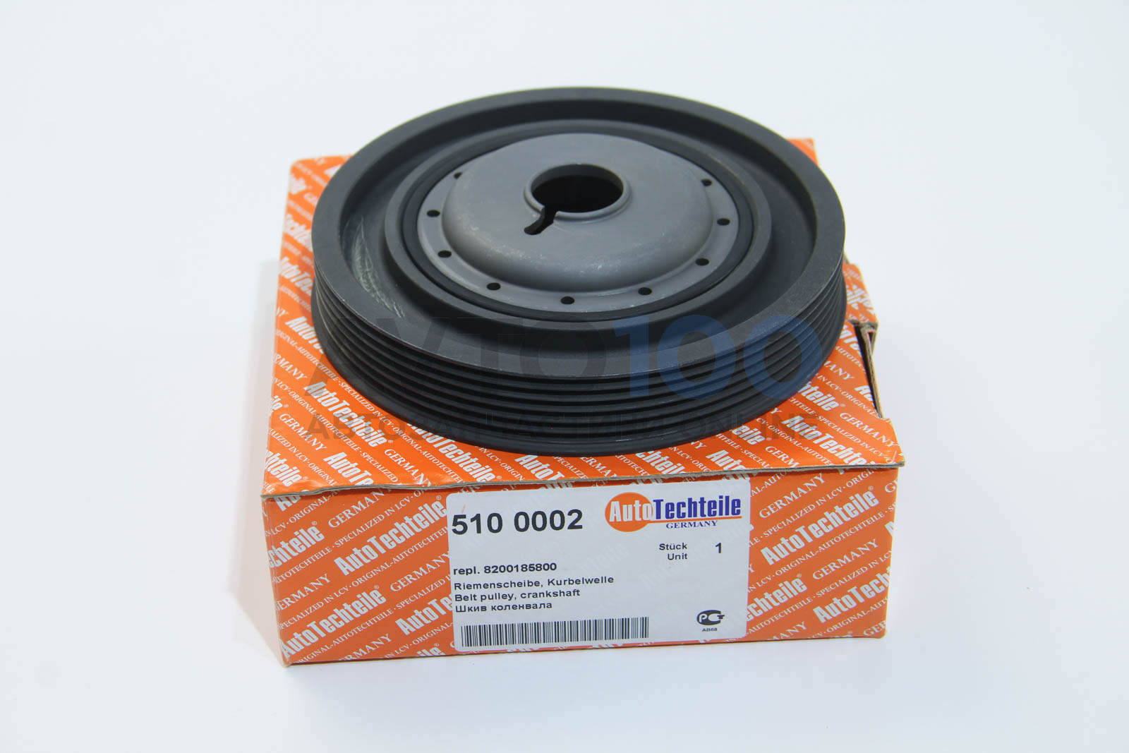 Шків колінвалу Renault Kangoo 1.5dCi 01- (6PK)