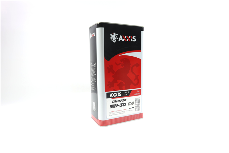 Масло моторное AXXIS 5W-30 С4 RN0720 (Каністра 5л)