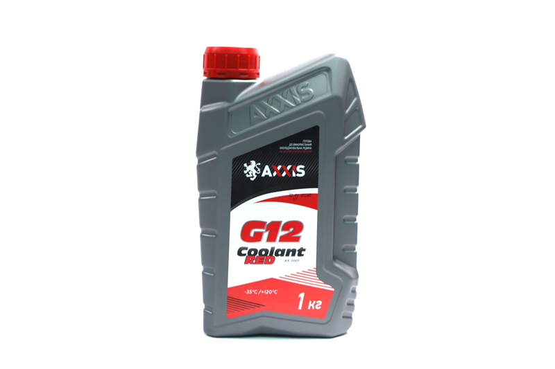 Антифриз RED G12 Сoolant  (червоний) (Каністра 1кг)