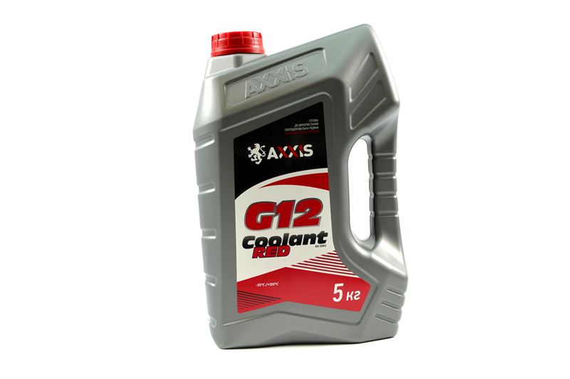 Антифриз RED G12 Сoolant  (червоний) (Каністра 5кг)