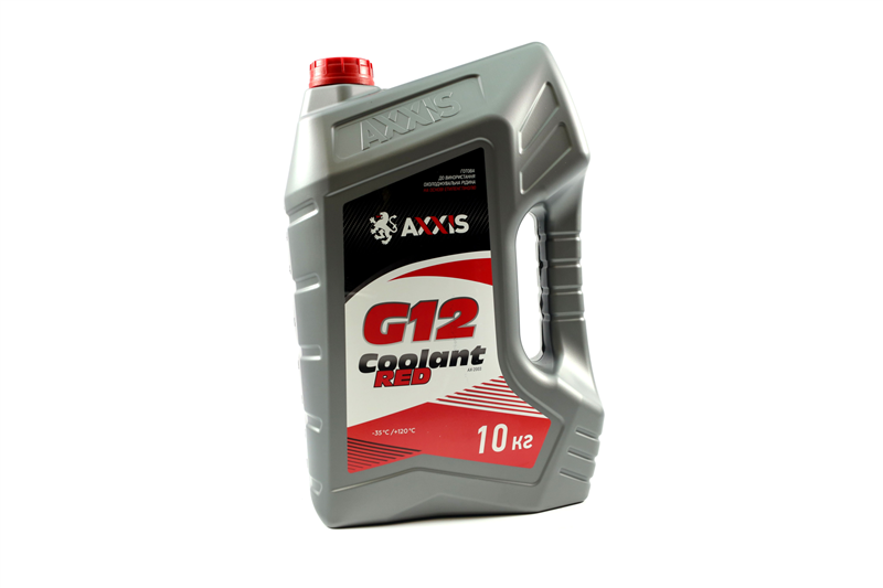 Антифриз RED G12 Сoolant  (червоний) (Каністра 10кг)