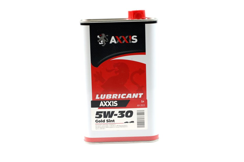 Олива моторна AXXIS 5W-30 Gold Sint (Каністра 1л)