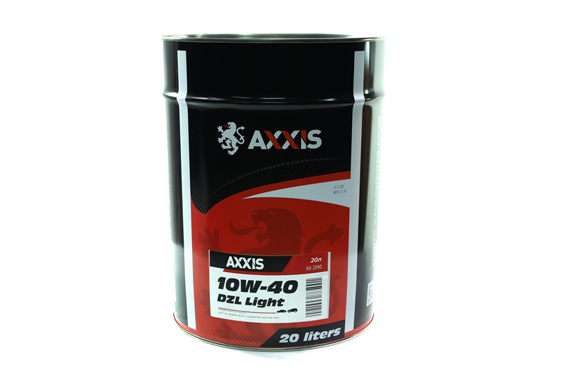 Олива моторна AXXIS 10W-40 DZL Light (каністра 18 л)