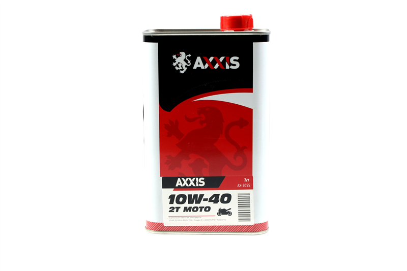 Олива моторна AXXIS MOTO 2T 10W-40 (каністра 1 л)