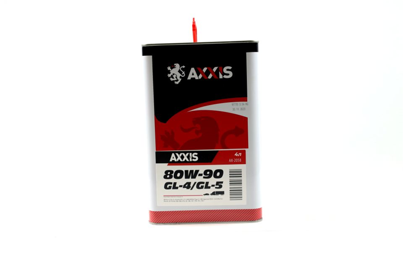 Олива трансмісійна AXXIS 80W-90 GL-4/GL-5 (Каністра 4л)