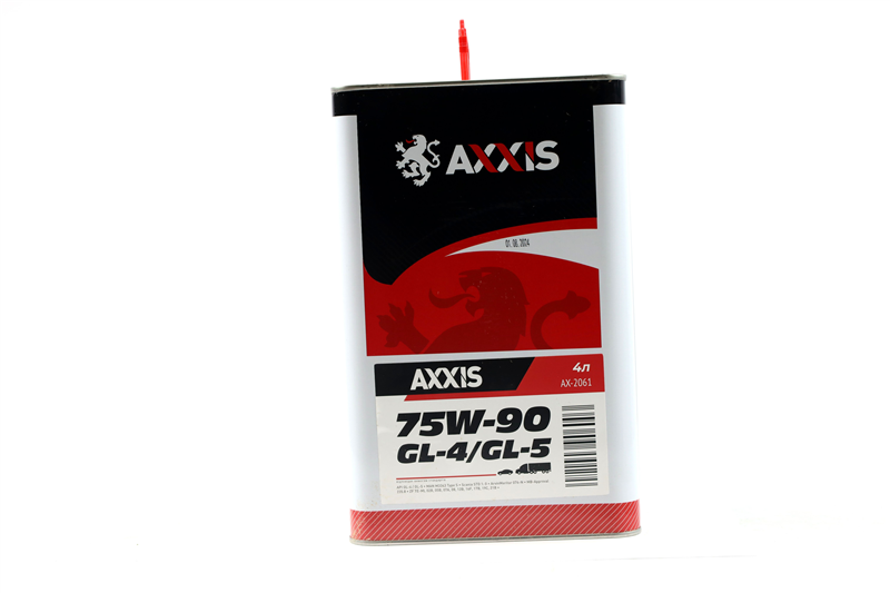 Олива трансмісійна AXXIS 75W-90 GL-4/GL-5 (Каністра 4л)