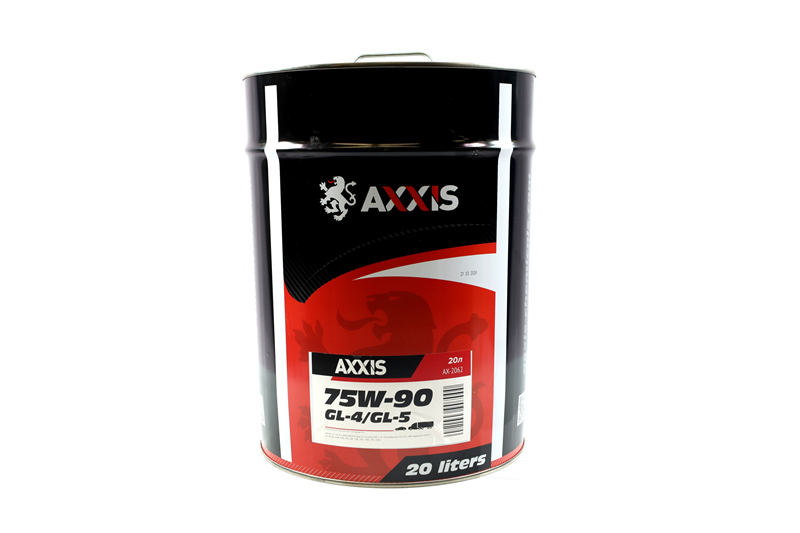 Олива трансмісійна AXXIS 75W-90  GL-4 / GL-5   (Канiстра 18л)