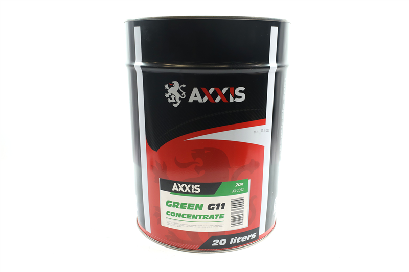 Антифриз  GREEN концентрат G11 (-80C) (Каністра 20л/22,4кг)