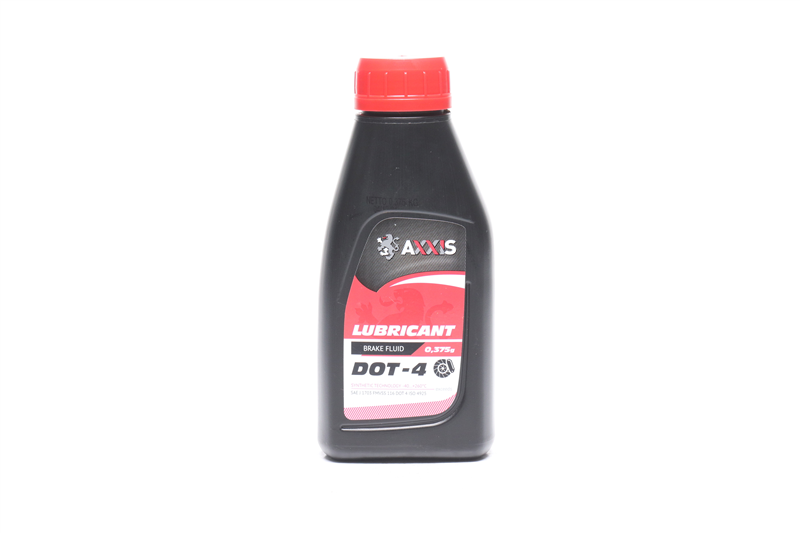 Рідина гальм. AXXIS DOT4 (Каністра 350ml) 375г