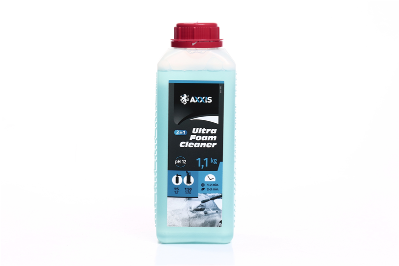Активна піна axxis ultra foam cleaner 3 в 1 (каністра 1л)