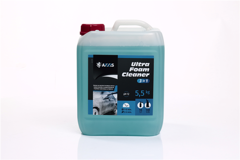 Активна піна axxis ultra foam cleaner 3 в 1 (каністра 5л)