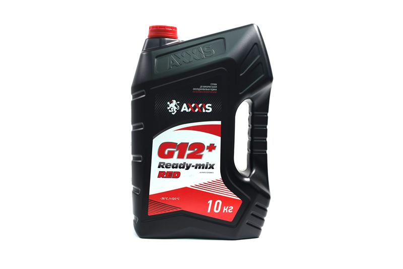 Антифриз RED G12+ Сoolant Ready-Mix -36 ° C  (червоний) (Каністра 10кг)