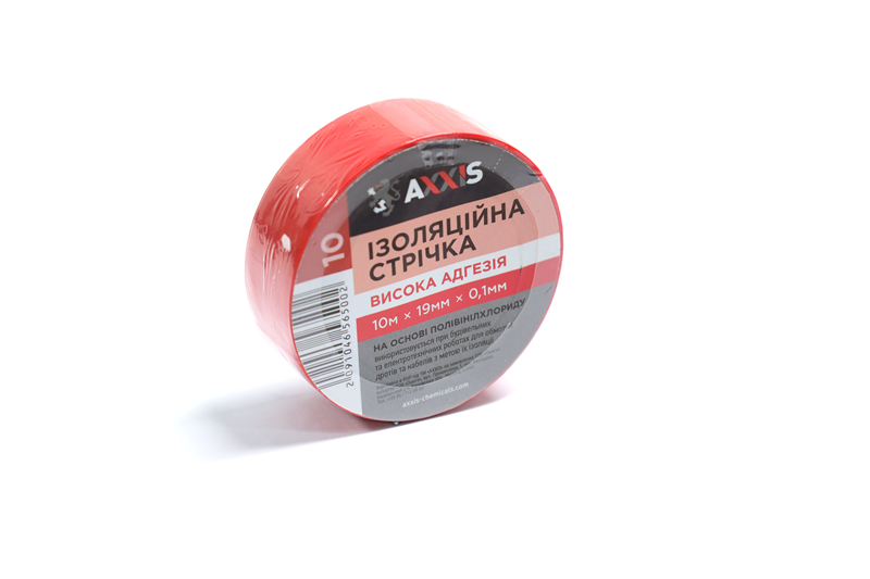Ізоляційна стрічка червона 19mm * 10 