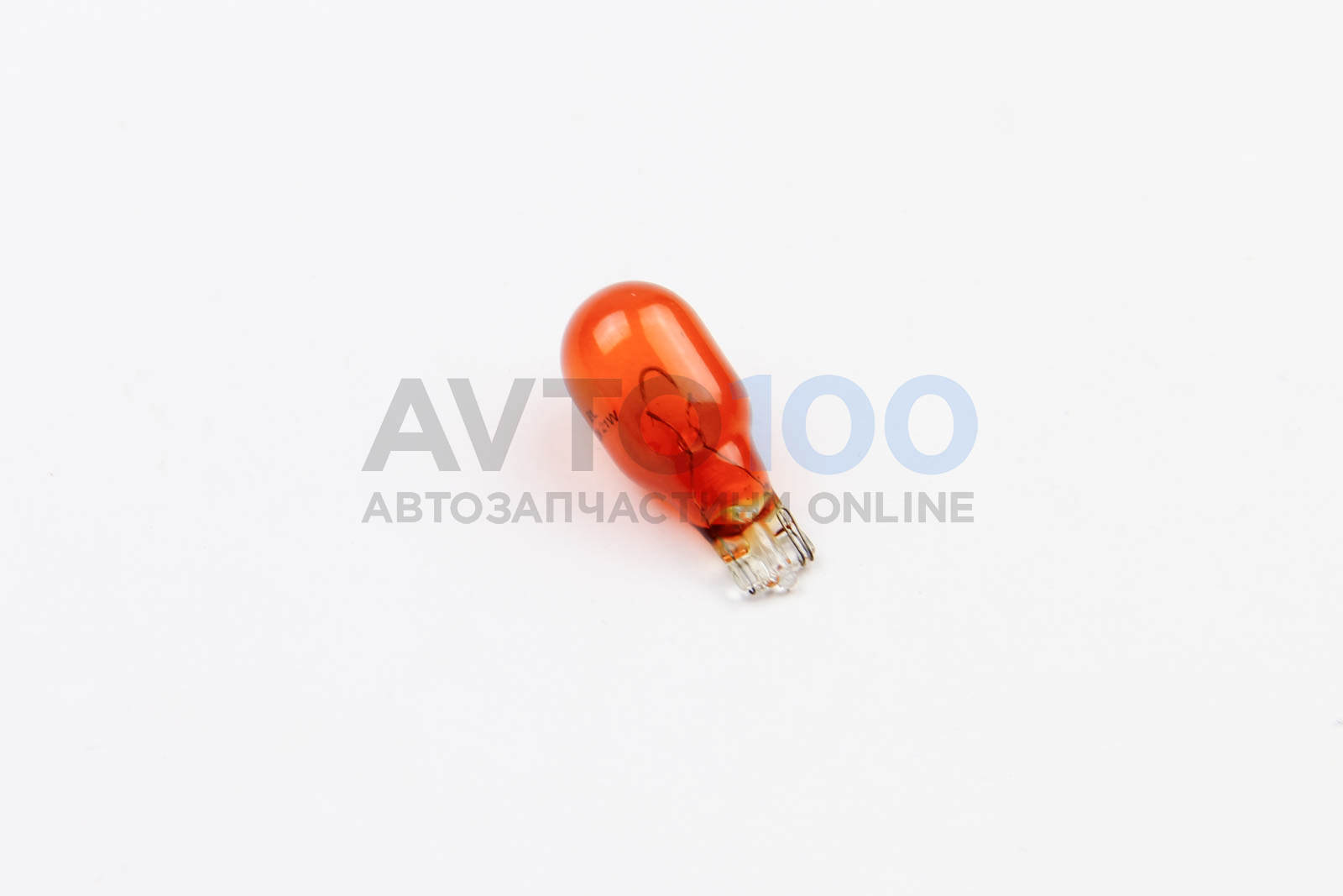Автолампа T15 12V  21W AMBER