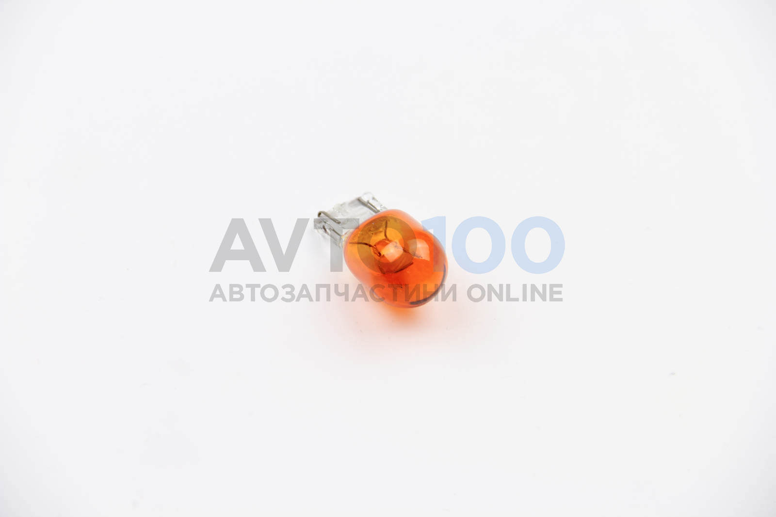Автолампа T20D 12V  21W WY21W AMBER