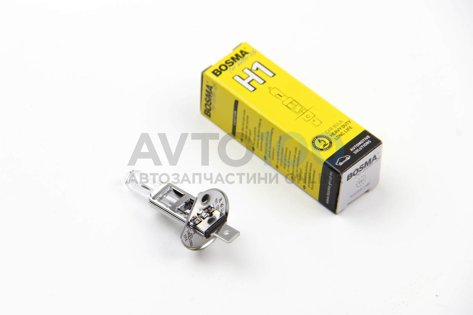 Автолампа H1 12V 55W P14,5S LONG LIFE HEAVY DUTY