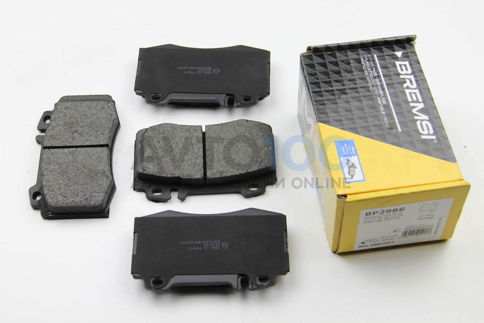 Тормозные колодки перед W220/W163/R129-230