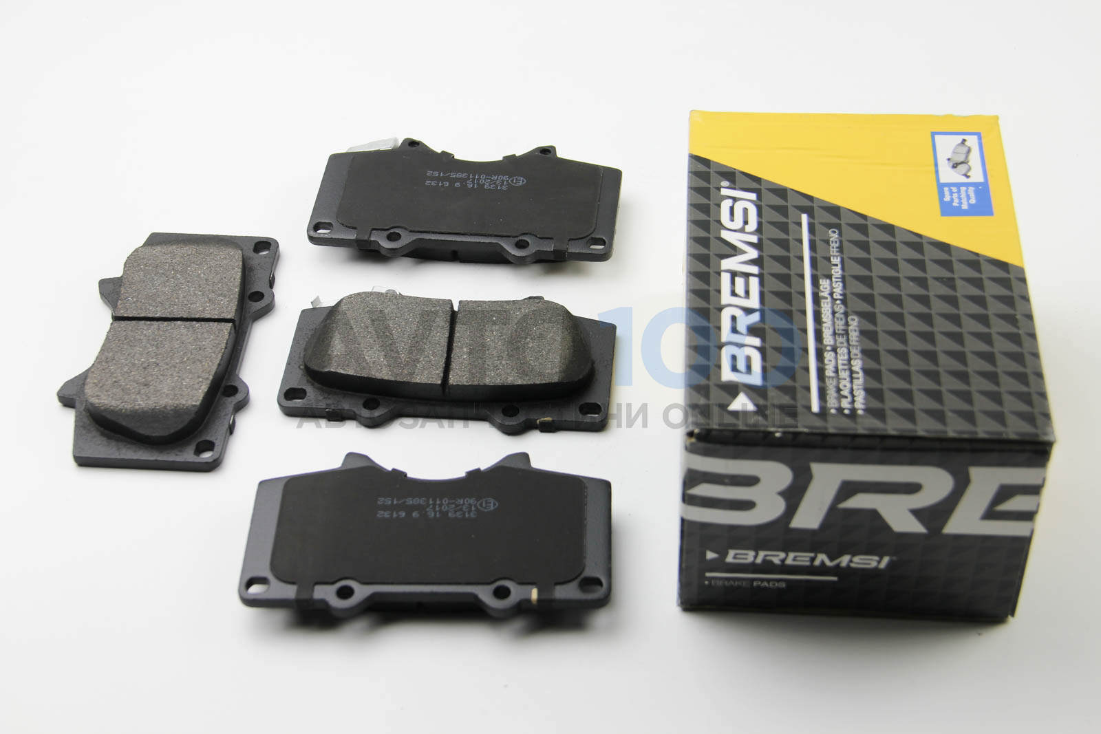 Колодки гальмівні передні Toyota Land Cruiser Prado 03-09 (