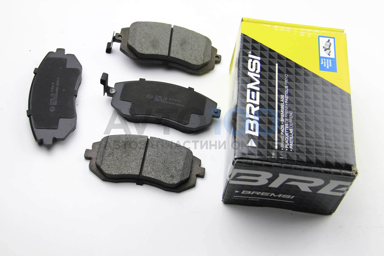 Колодки гальмiвні передні Subaru Impreza 02-/Forester 02- (