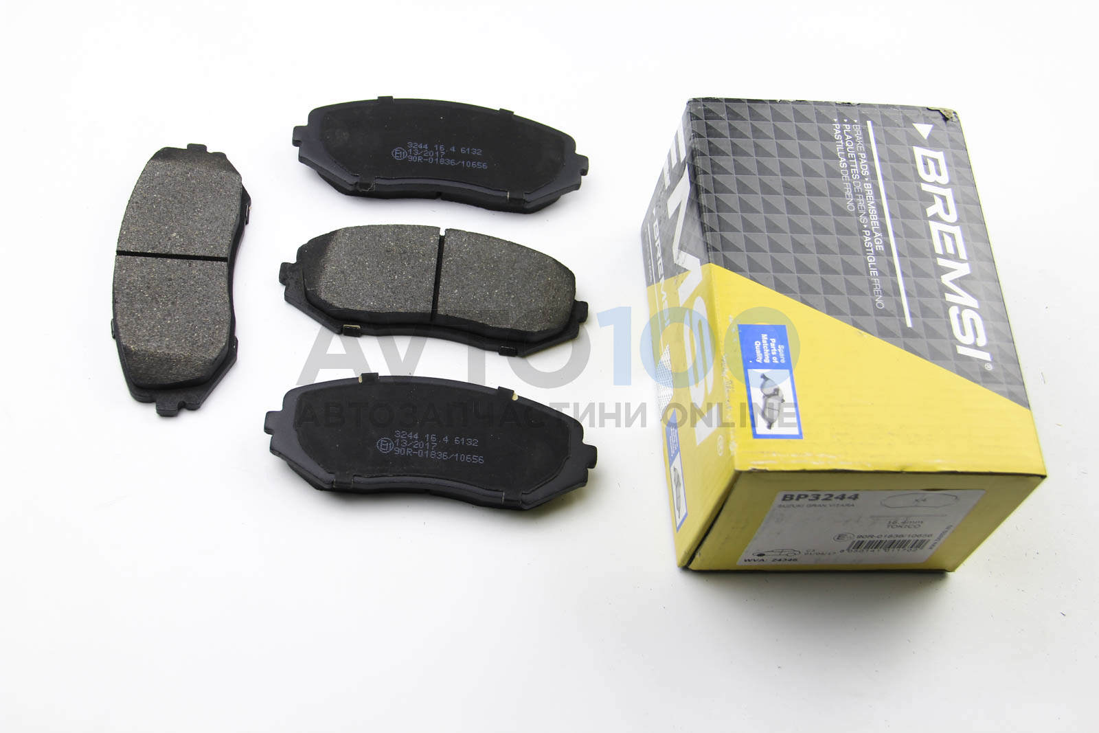 Колодки гальмівні передні Suzuki Grand Vitara 05-15 (tociko