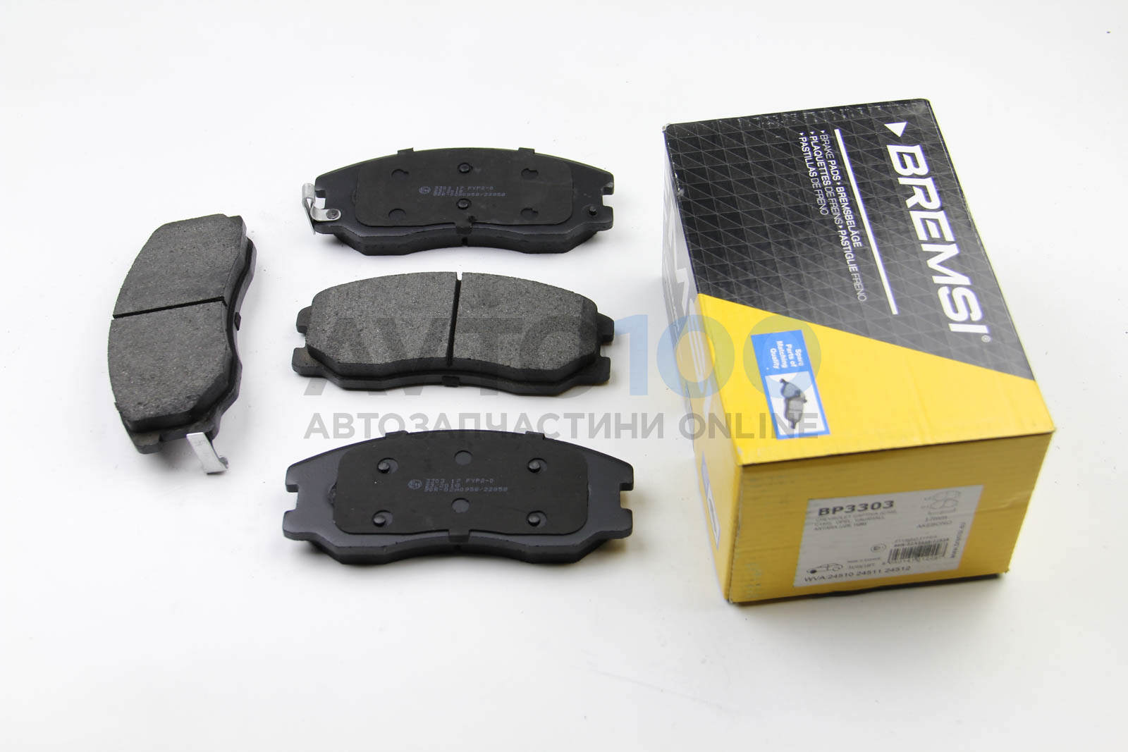 Колодки гальмівні передні Chevrolet Captiva 06- (akebono)