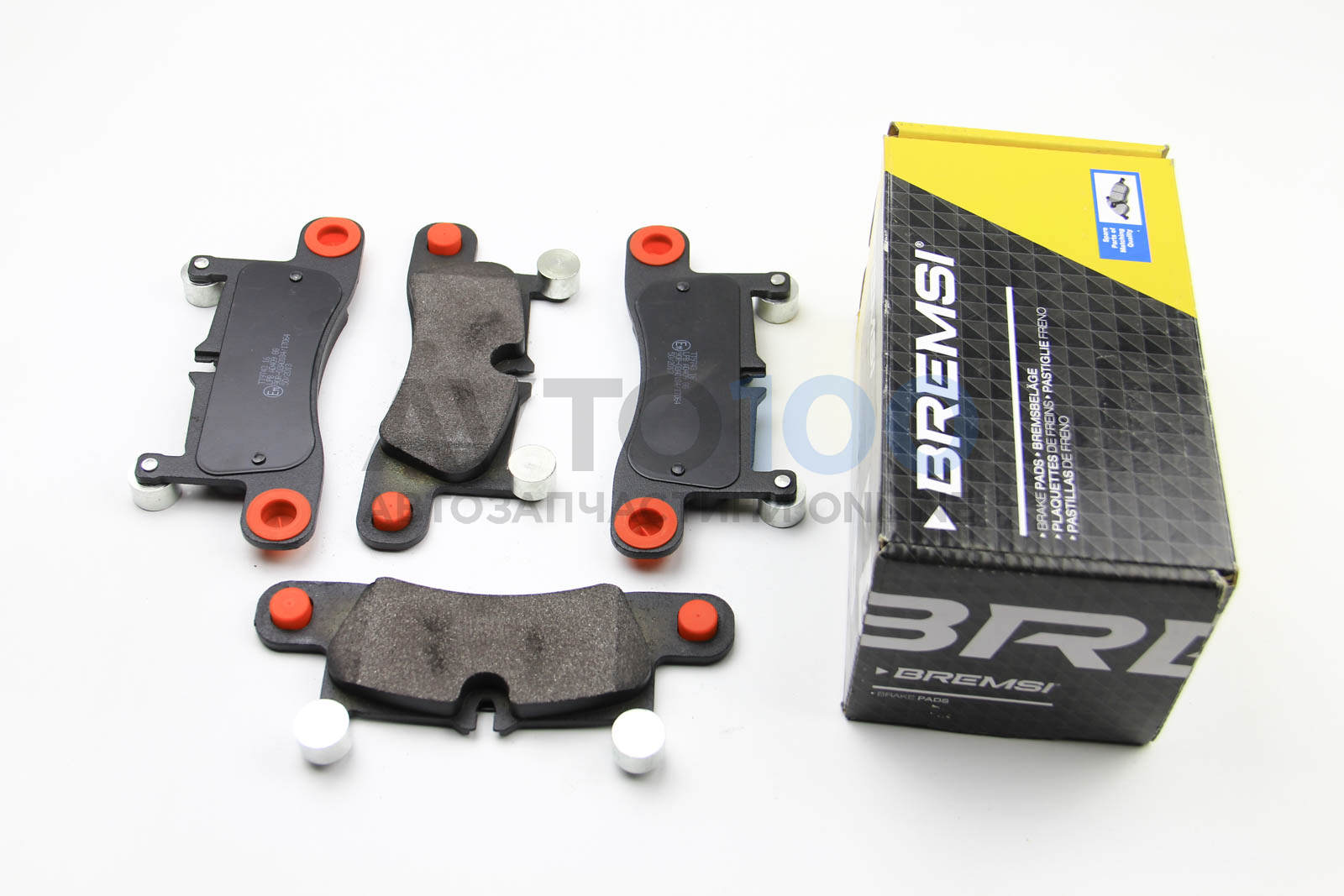 Колодки гальмiвні задні Porsche Cayenne (92A) 10- (Brembo)