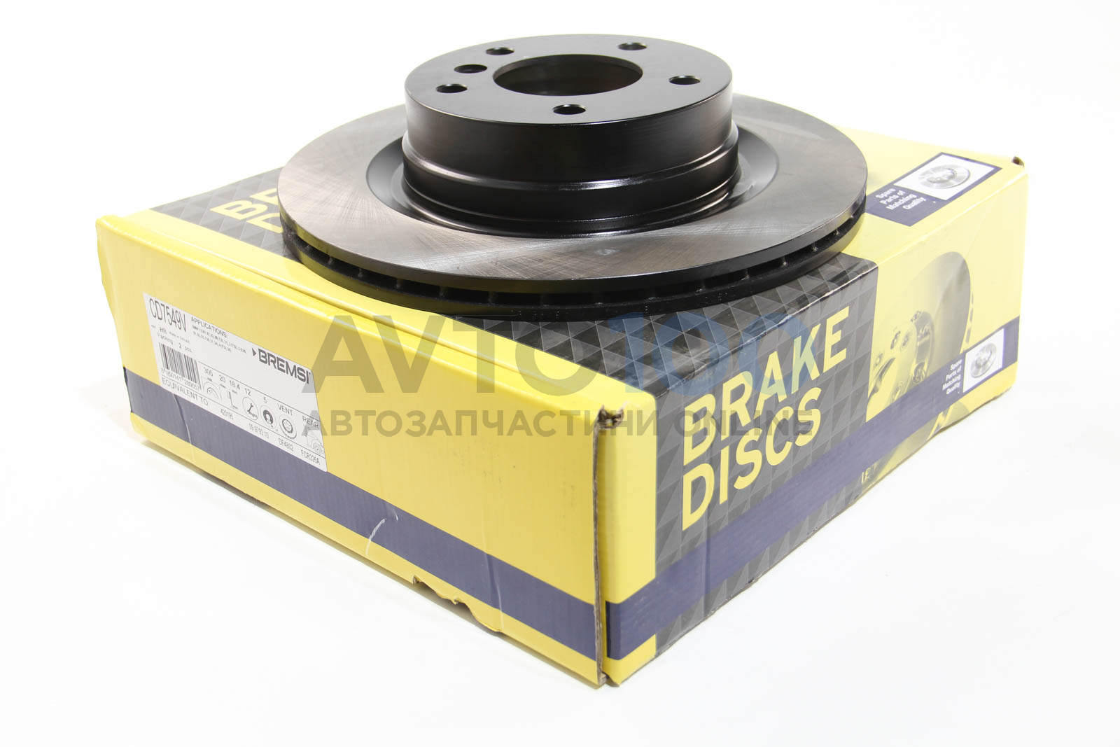 Диск тормозной (задний) BMW 1 (E81/E87)/3 (E90/E91/E92) 05-13 (300x20) (с покрытием) (вентилируемый)