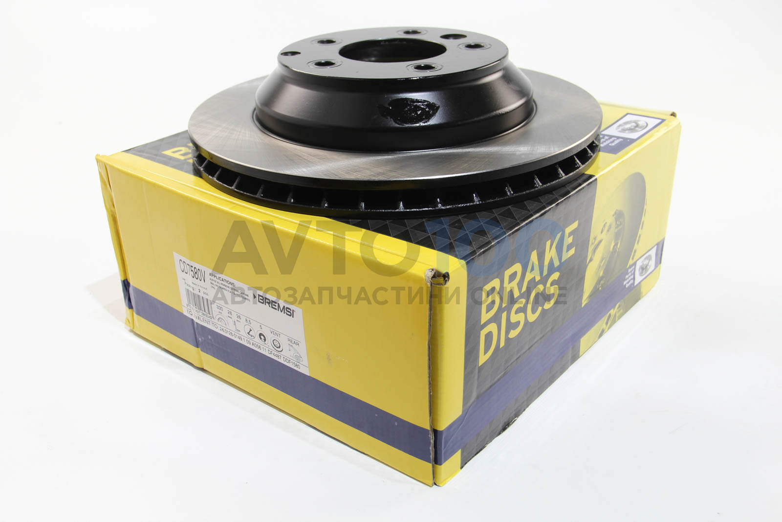 Диск тормозной (задний) Porsche Cayenne/VW Touareg 3.0-4.2 TDI 02- (330x28)