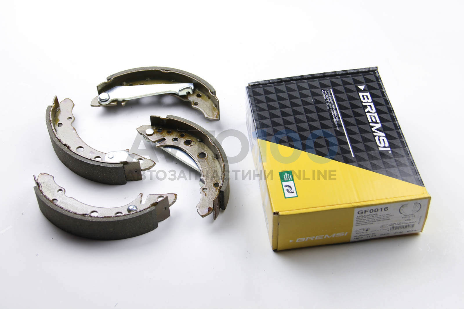 Гальмівні колодки задні Golf I/II/Passat/Polo/Audi 80 >01 (AT