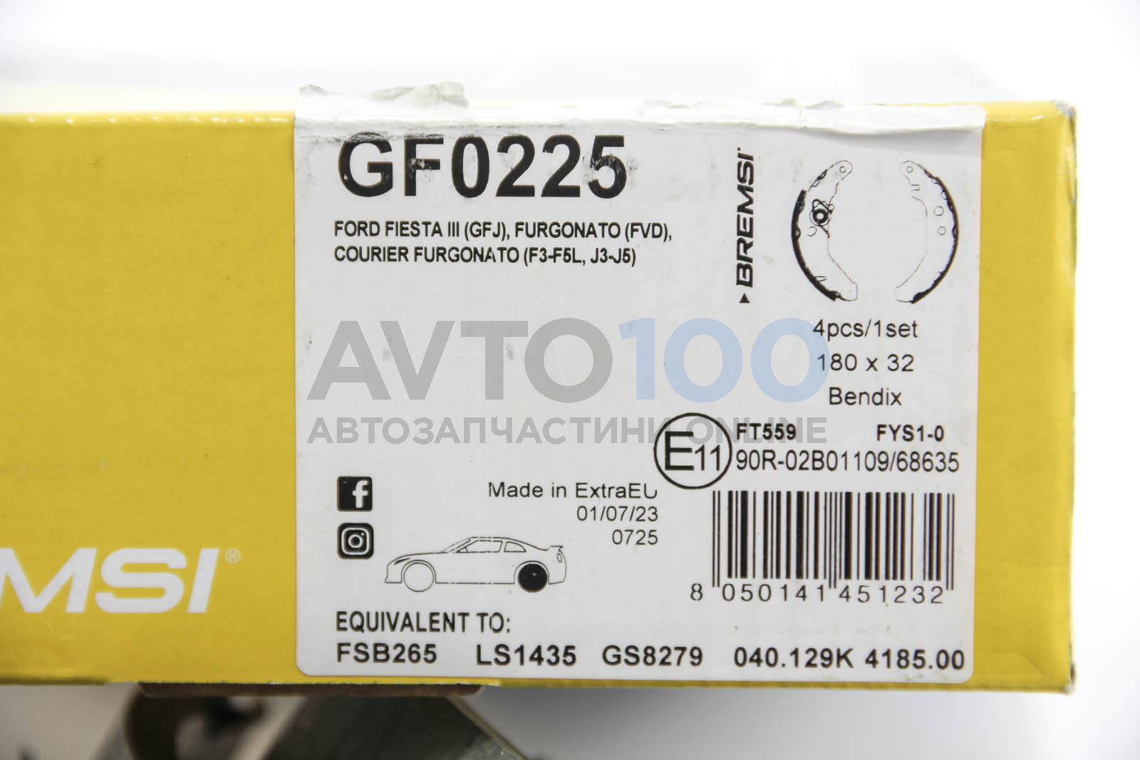 GF0225 BREMSI