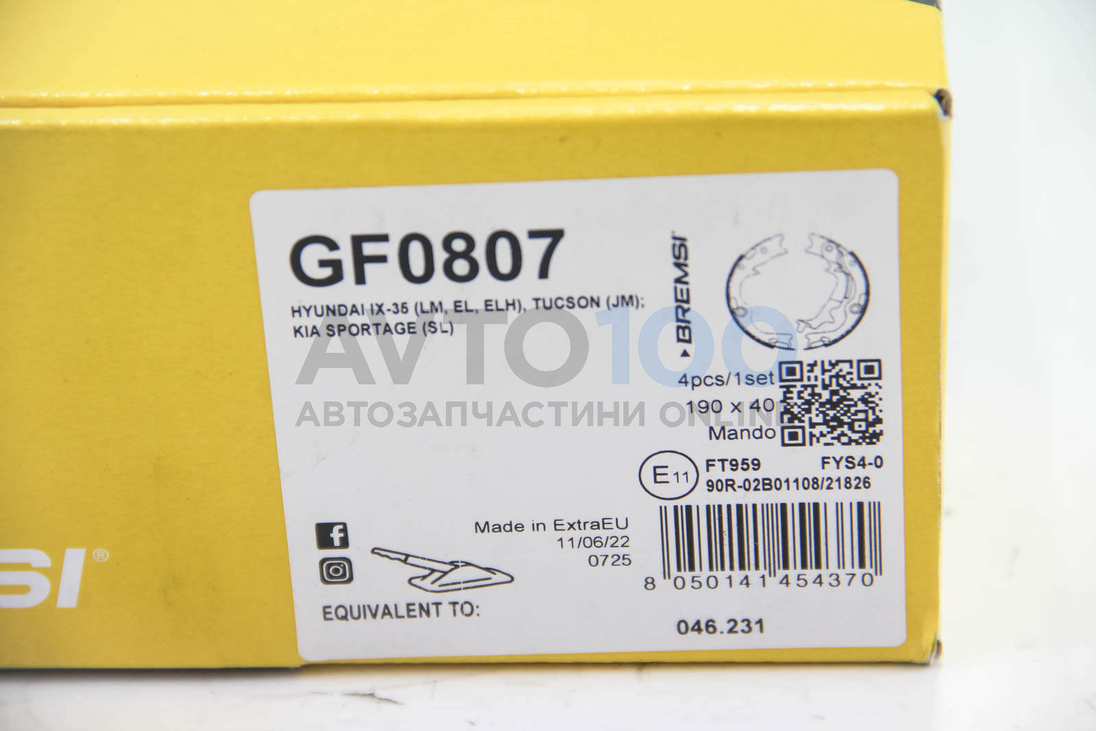 GF0807 BREMSI