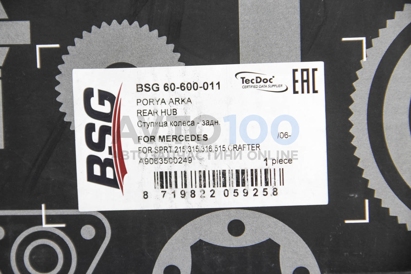 BSG60600011 BSG