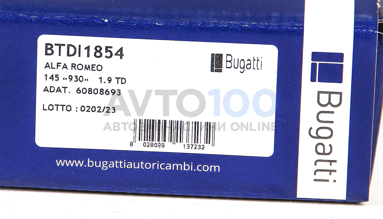 BTDI1854 BUGATTI
