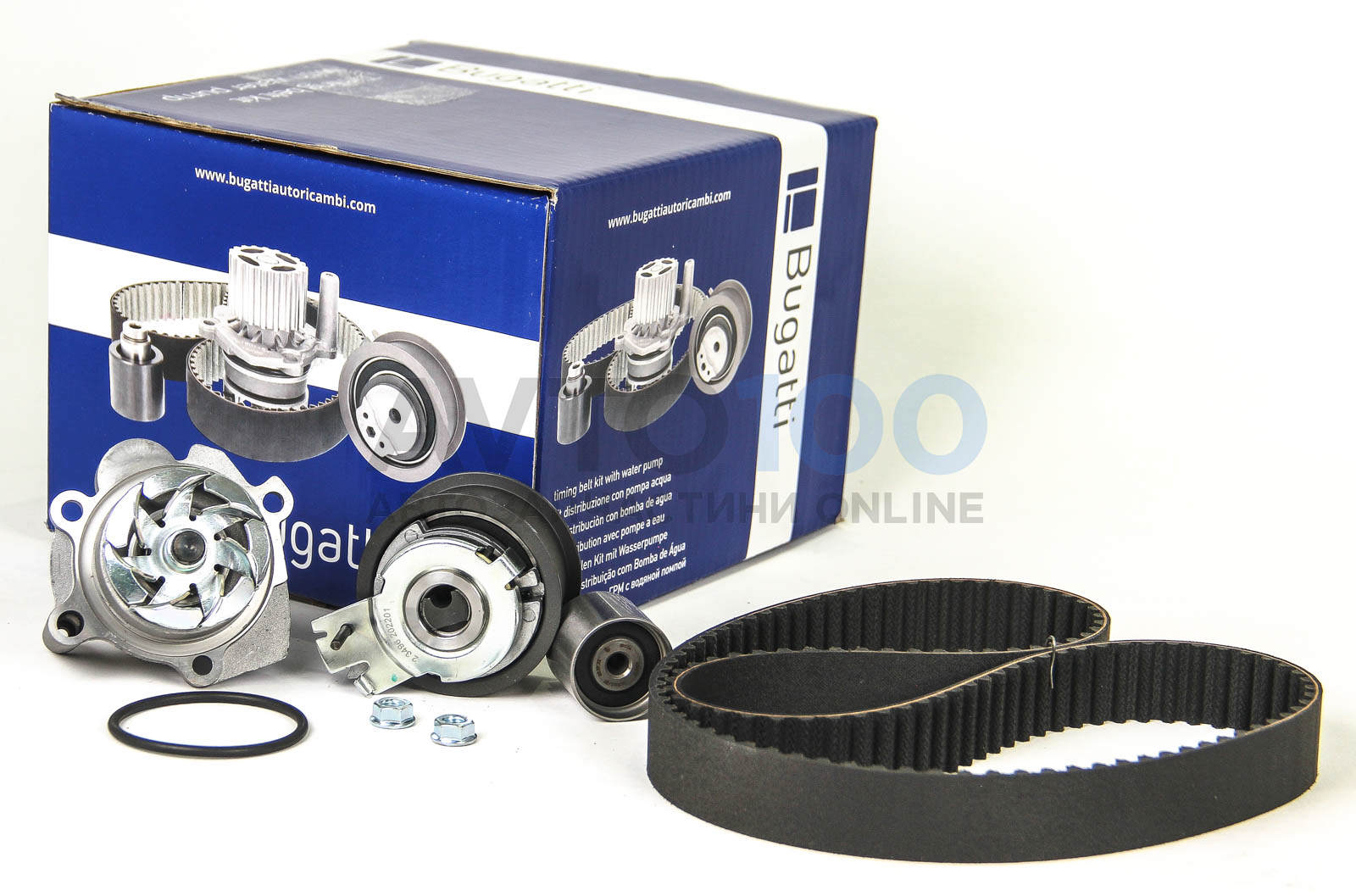 Комплект ГРМ + помпа VW Caddy 1.9TDI/2.0SDI/ VW T5 1.9TDI 03-, AXC/AXB/BRR/BRS/BLS/BJB/BSU/BDJ/BST