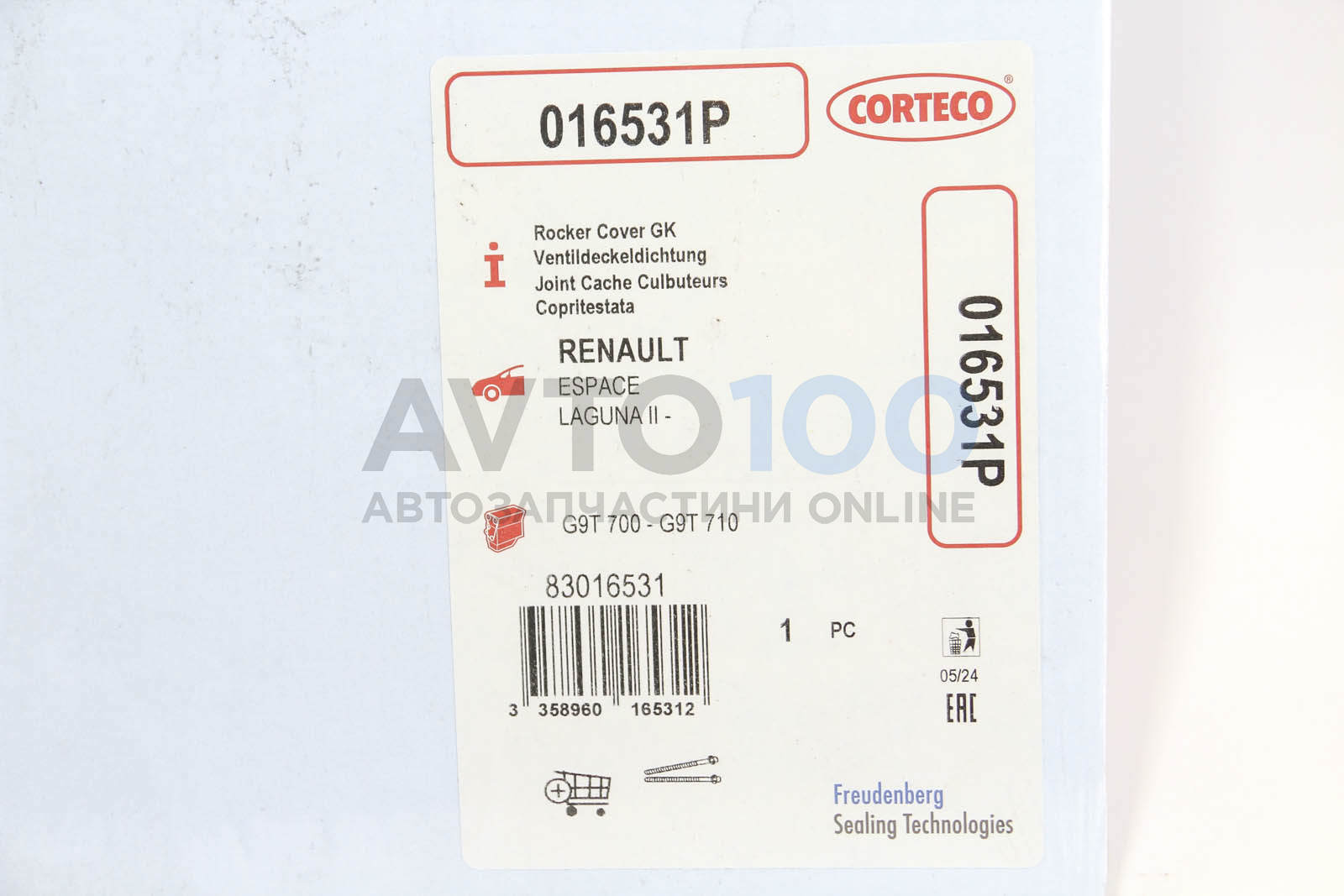 016531P CORTECO