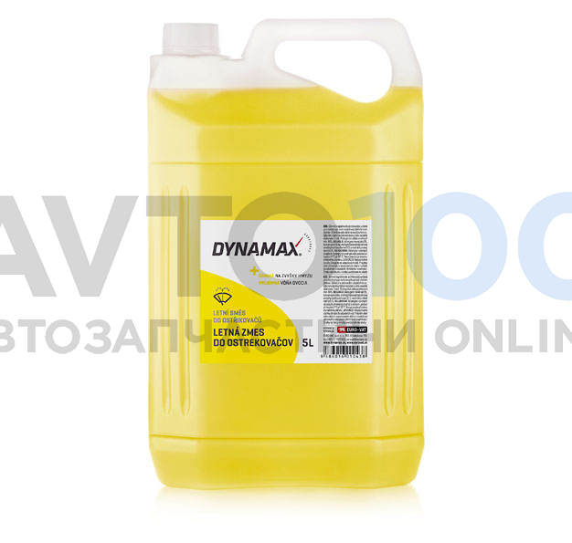 Омивач скла літній DYNAMAX SUMMER LEMON (5L)